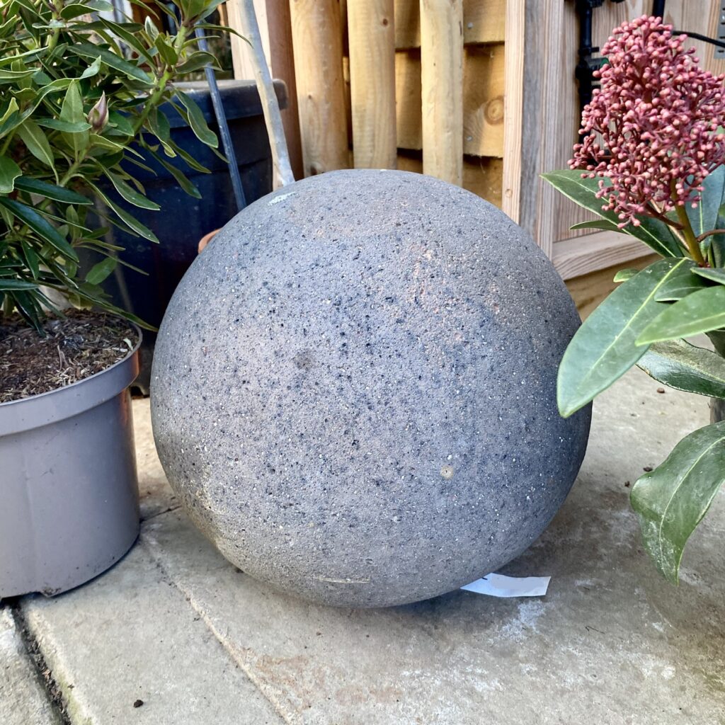 Old Ironstone Ball - Image 2