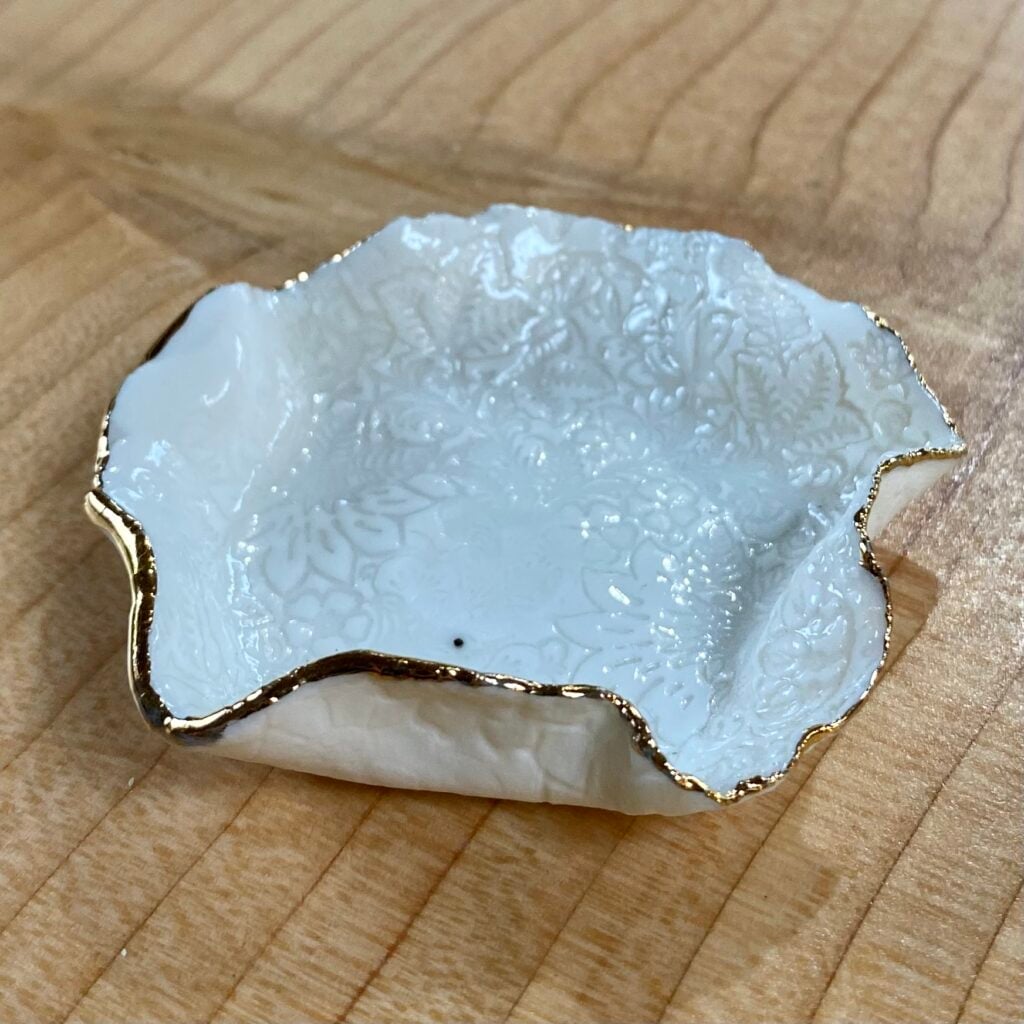 Porcelain Trinket Dish