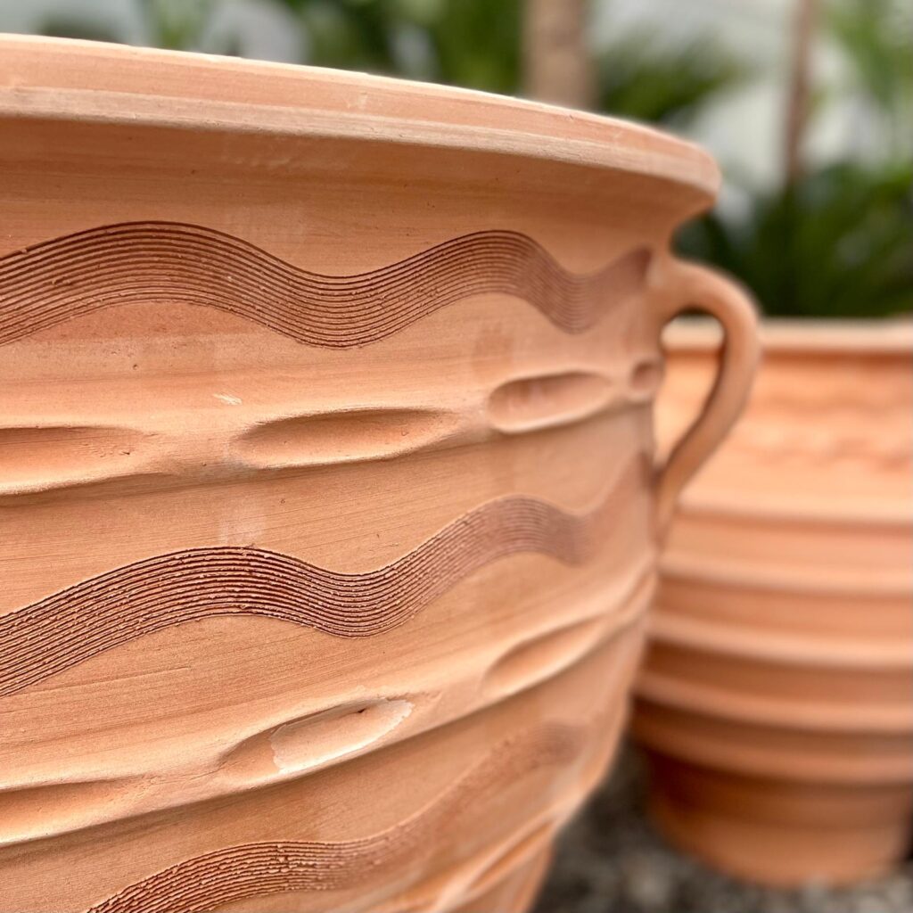 Terraneo Roubaki Terracotta Pot - Image 4