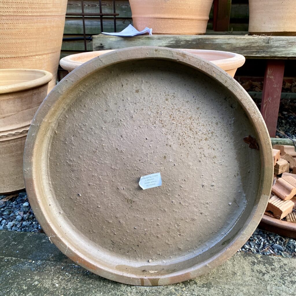 Ironstone Round Saucer