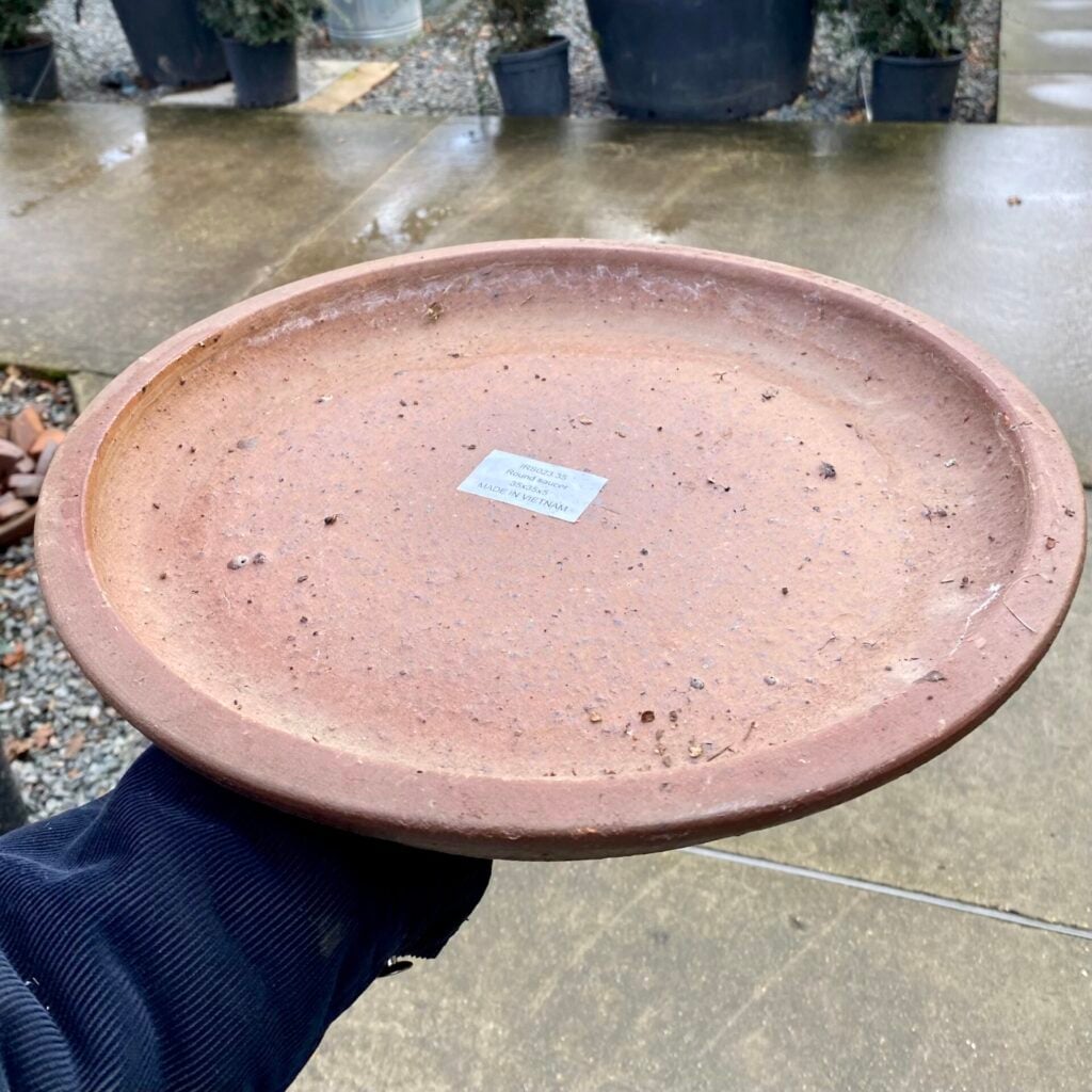 Ironstone Round Saucer - Image 9