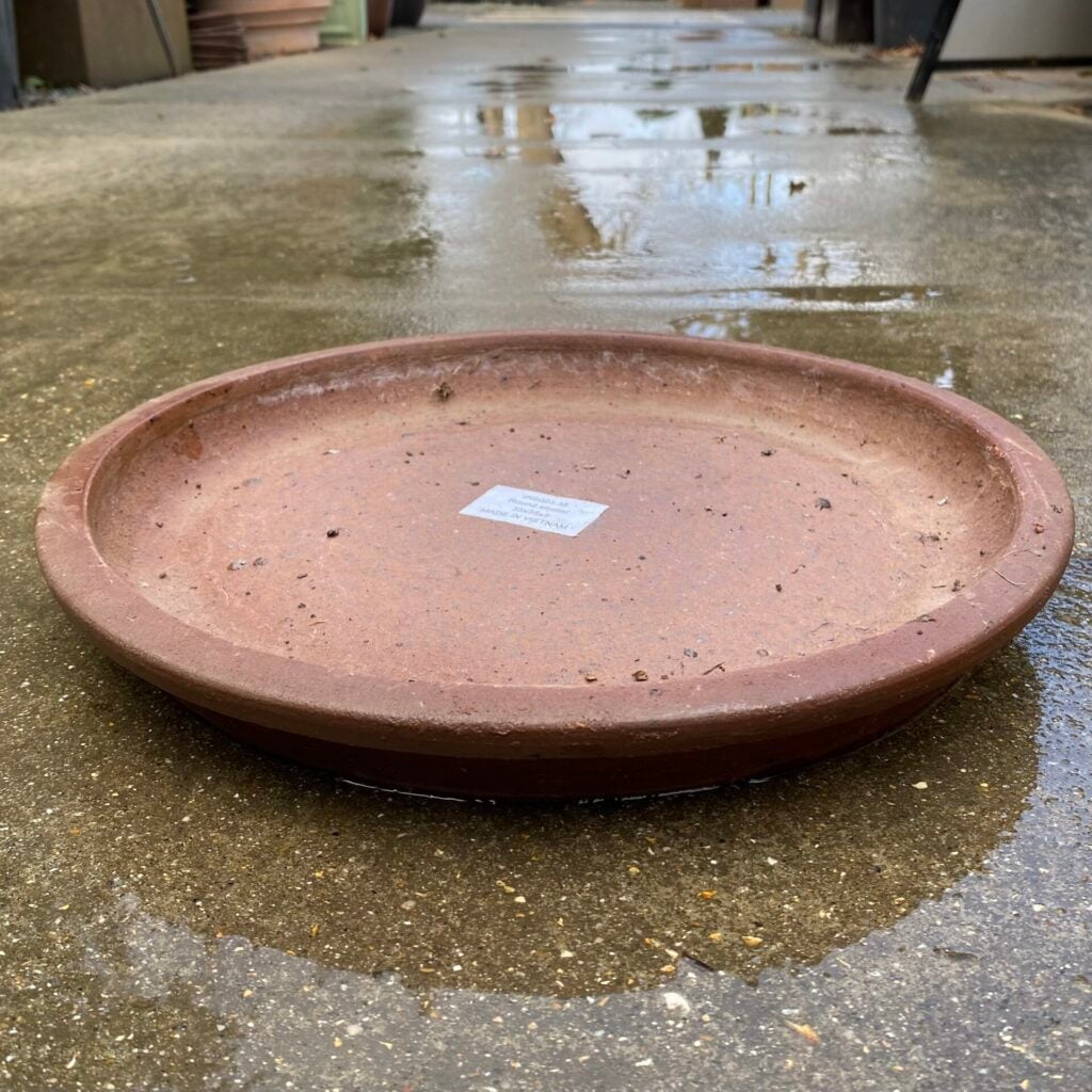 Ironstone Round Saucer - Image 8