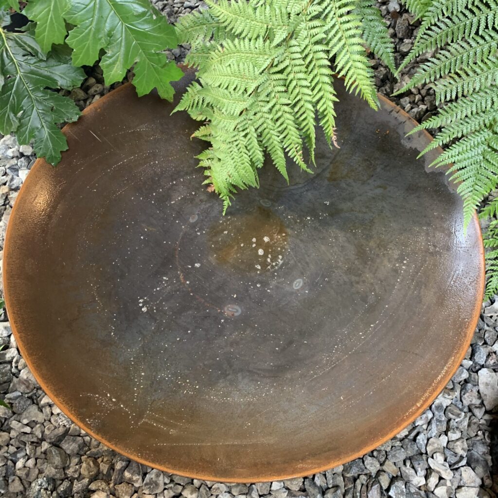 Arrondi Corten Steel Fire Bowl - Image 5