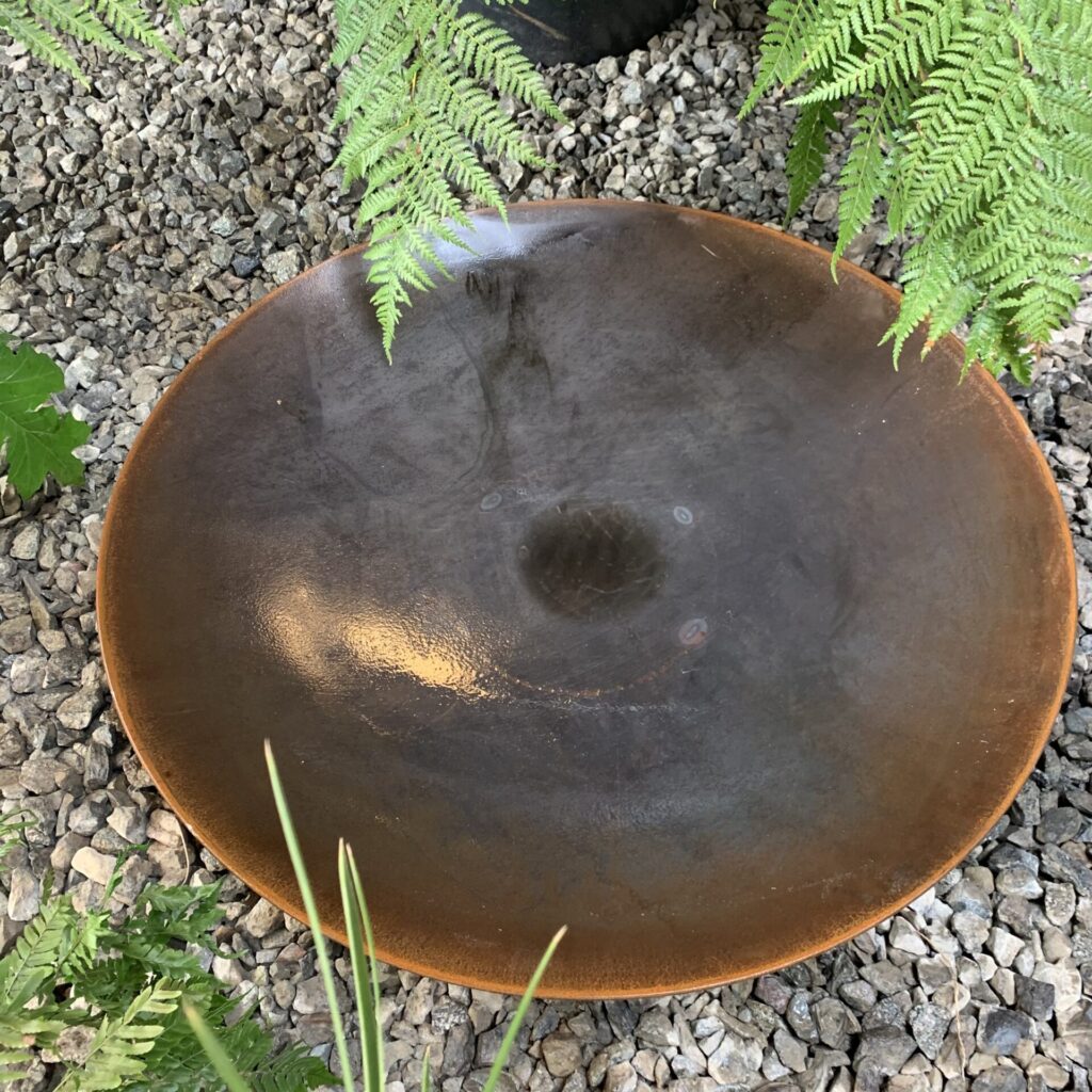 Arrondi Corten Steel Fire Bowl - Image 3