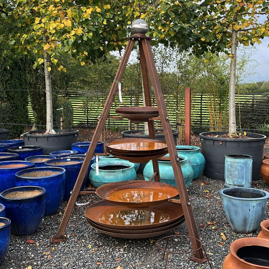 Arrondi Corten Steel Fire Bowl - Image 2