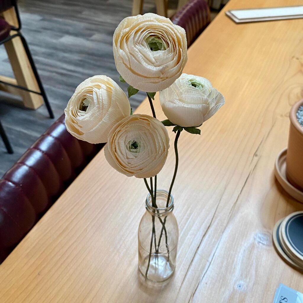 Sussex Handmade Paper Ranunculus - Image 7