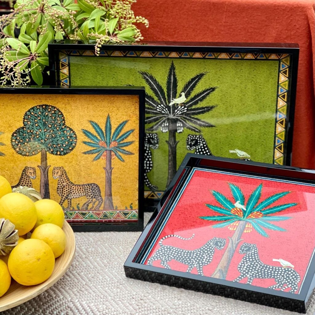 Ortigia Sicilia Lacquer Trays