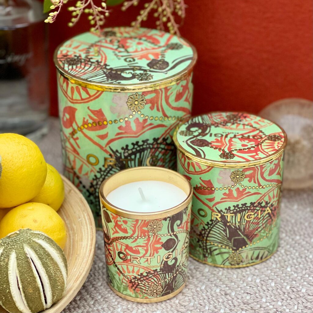 Ortigia Sicilia Decorated Candles - Image 2