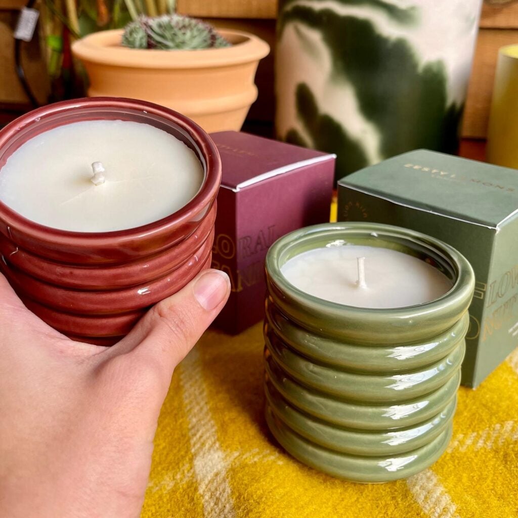 Zesty Lemon Contemporary Kiln Candles - Image 6