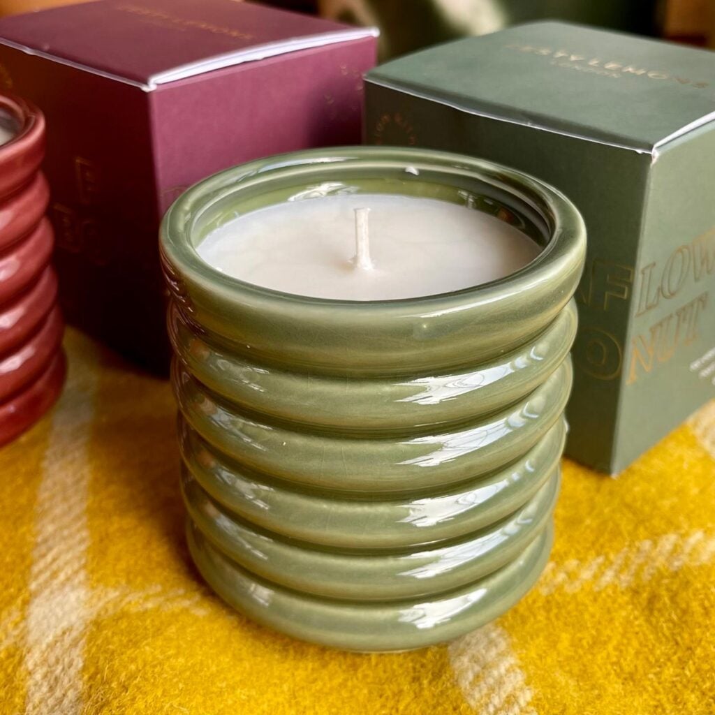 Zesty Lemon Contemporary Kiln Candles - Image 3