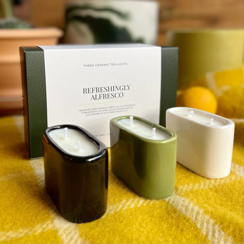 Zesty Lemon Kiln Baguette Tea Lights - Image 2