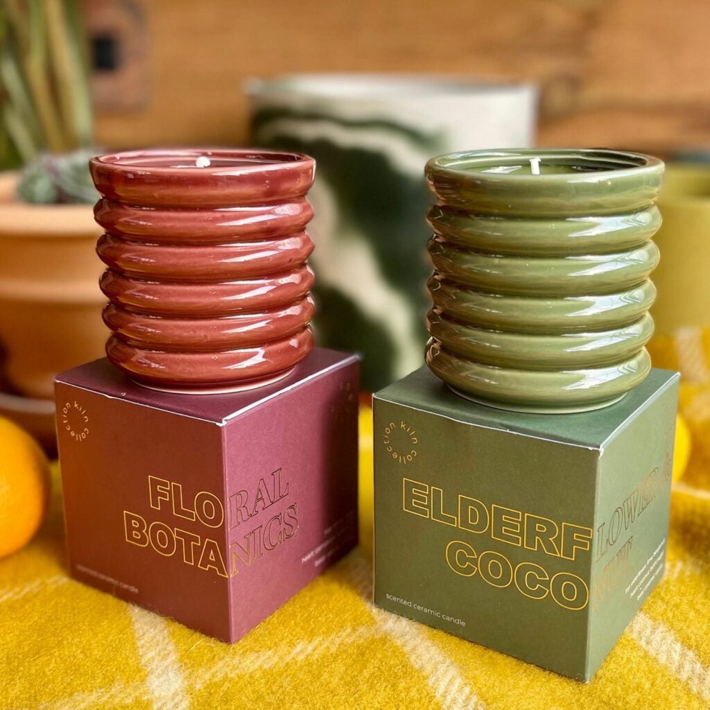 Zesty Lemon Contemporary Kiln Candles