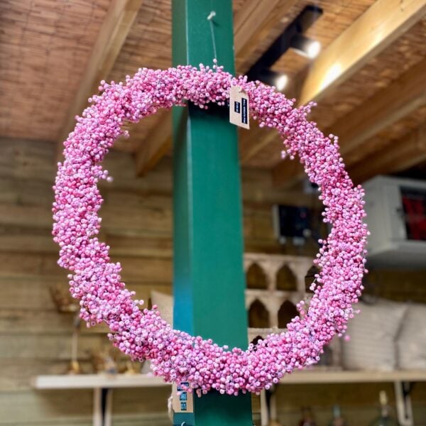 Wall Wreath Pink