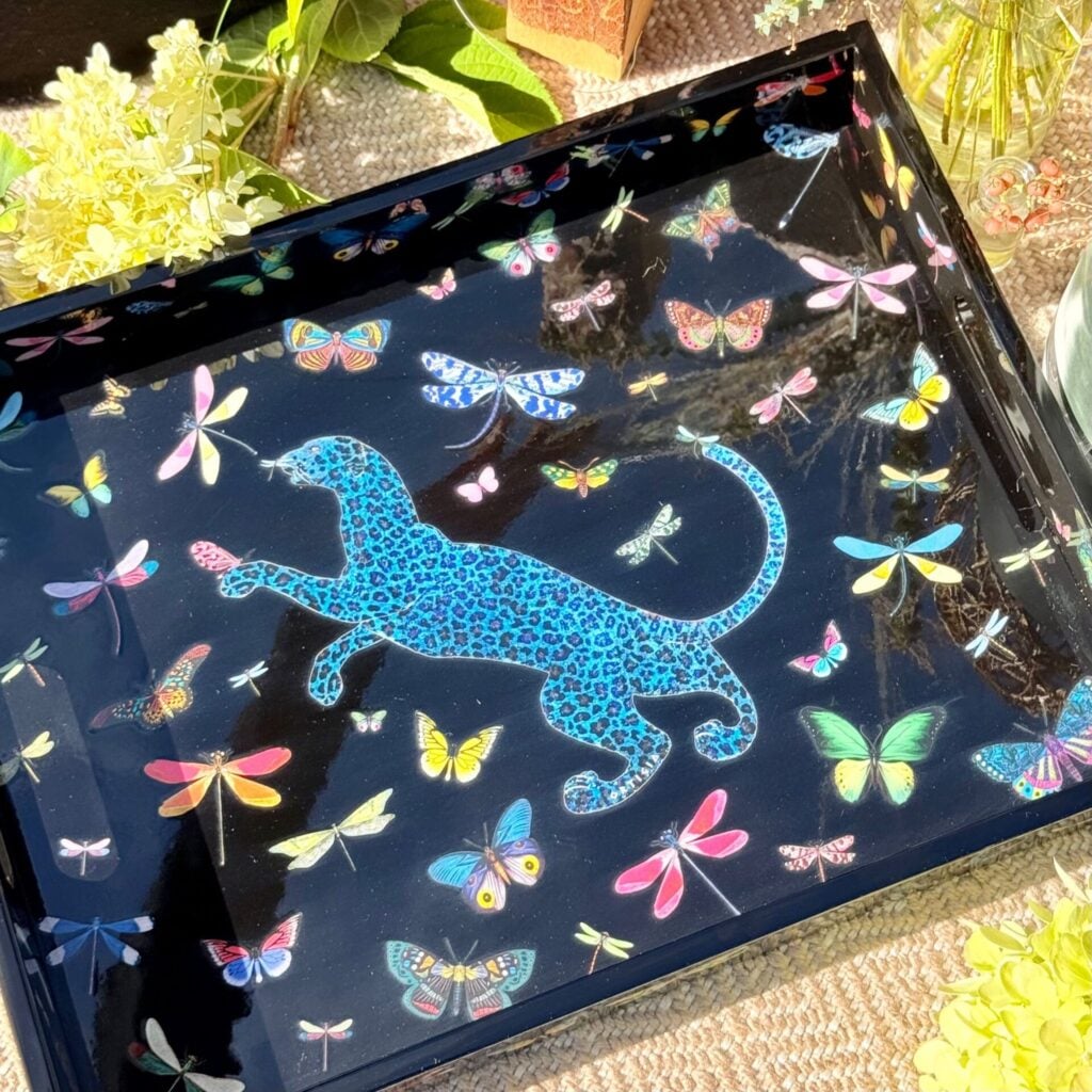Ortigia Sicilia Dragonflies Rectangle Tray - Image 4