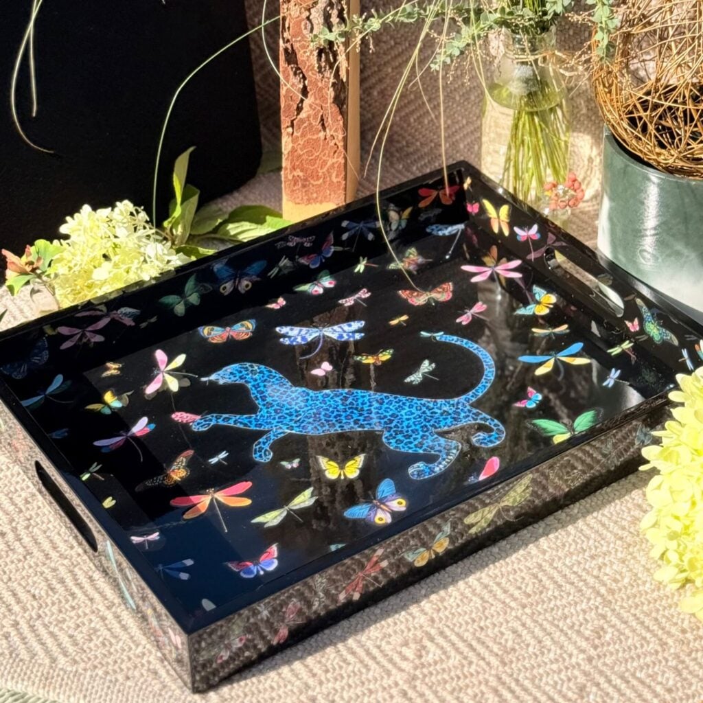 Ortigia Sicilia Dragonflies Rectangle Tray - Image 3