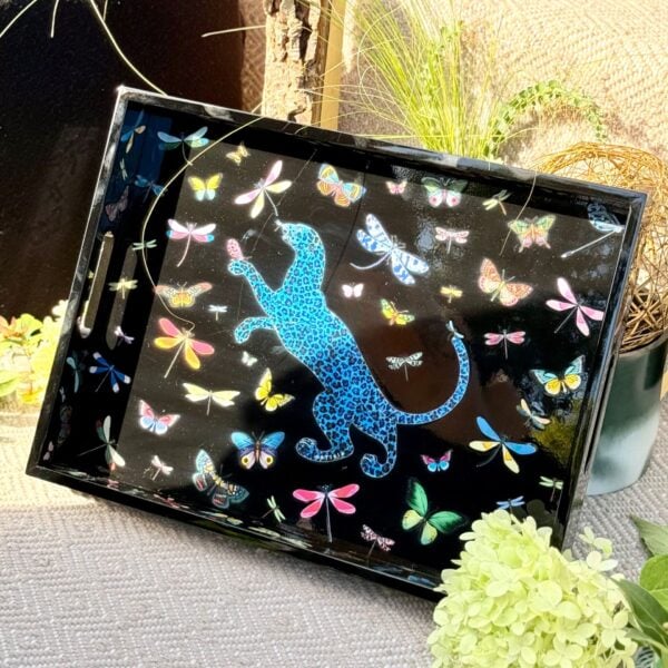 Ortigia Sicilia Dragonflies Rectangle Tray