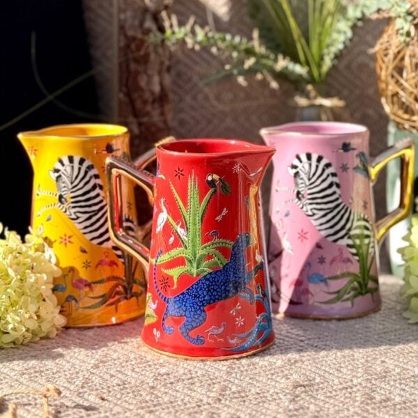 Ortigia Sicilia Jungle Ceramic Jugs