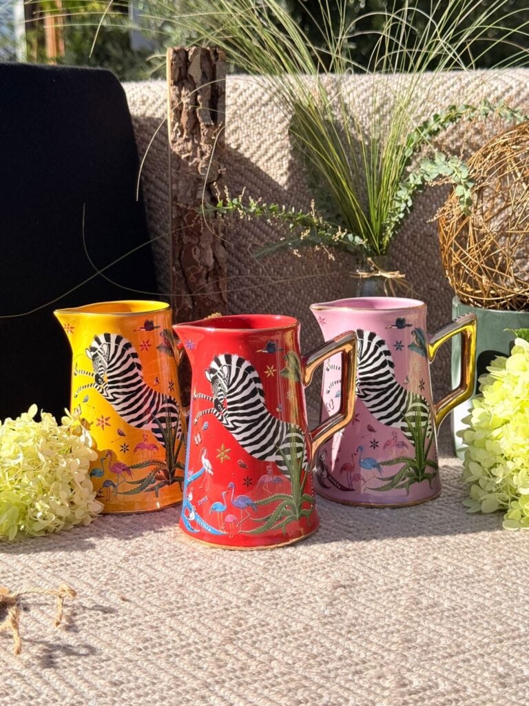 Ortigia Sicilia Jungle Ceramic Jugs - Image 6