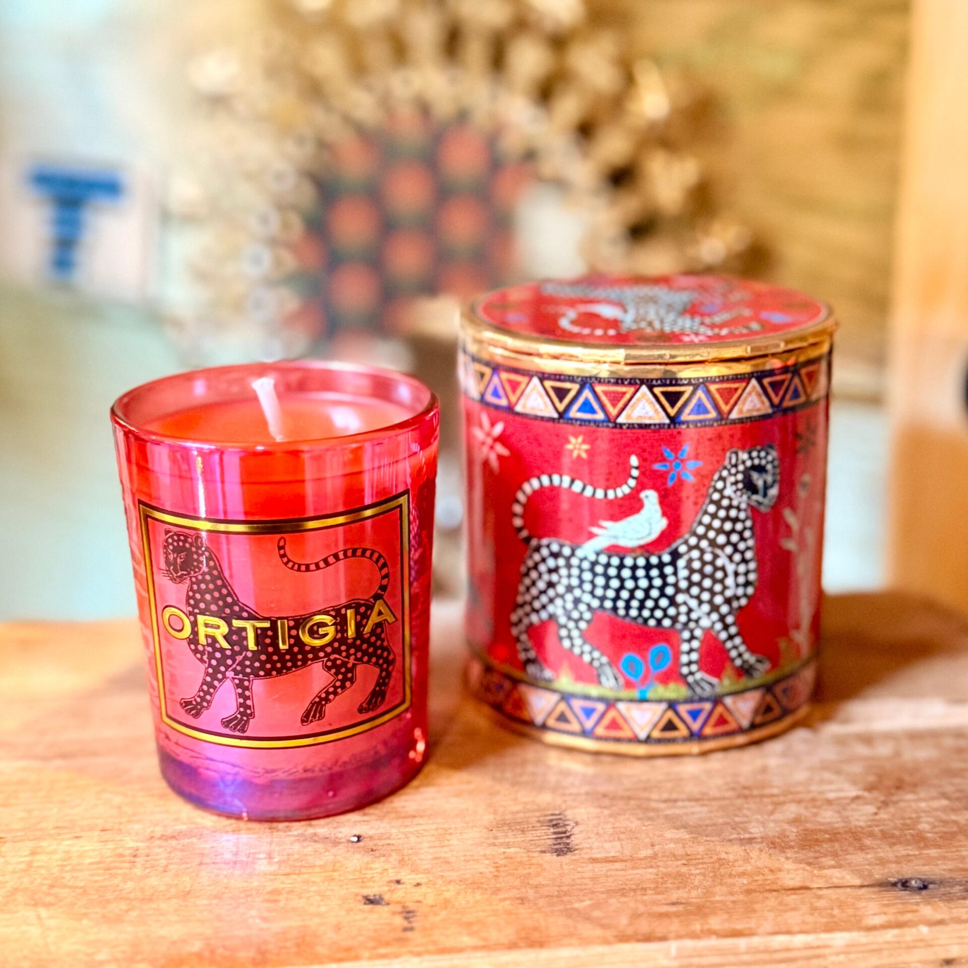 Ortigia Sicilia Candelina Palo Santo Rosso